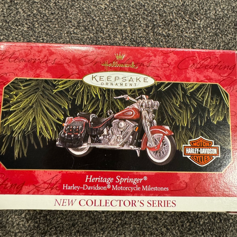Hallmark Heritage Springer Harley Davidson